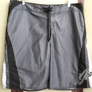 O'Neill Board Short Swim Trunk Pinstripe 18" waist